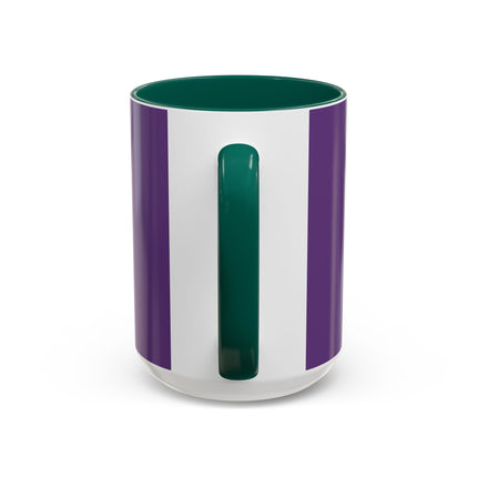 🎁✨ The Lavender Christmas Masquerade Colorful Mug – Art Deco Holiday Fantasy