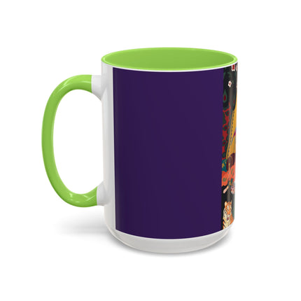 The Jewel Pavilion Colorful Mug (11oz, 15oz) – Royal Elegance, Peacock Beauty & Jewel-Toned Splendor