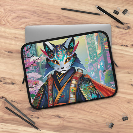 Cyberpunk Samurai Laptop Sleeve