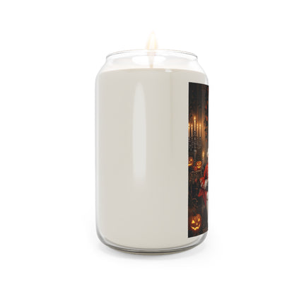 🌙🎃 The Moonlit Pumpkin Parlor Scented Soy Candle – Elegant Halloween Charm