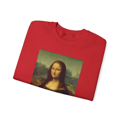 Mona Lisa by Leonardo da Vinci Unisex Heavy Blend™ Crewneck Sweatshirt