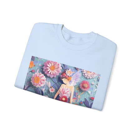 Aster Fairy Unisex Heavy Blend™ Crewneck Sweatshirt