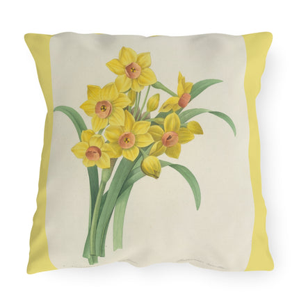 Choix des plus belles fleurs, Plate 052 by Pierre Joseph Redouté Outdoor Pillows