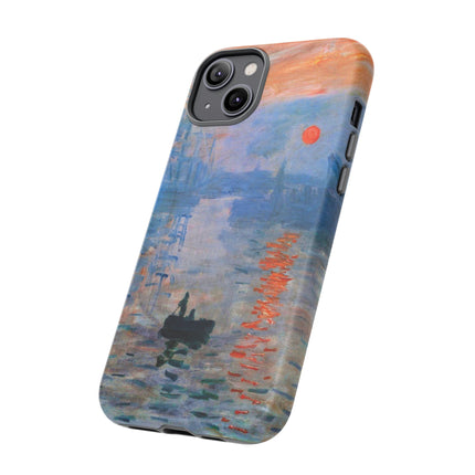 Sunrise by Claude Monet Phone Cases