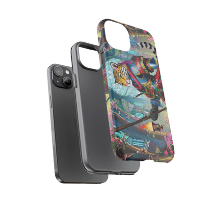 Cyberpunk Leopard Phone Cases
