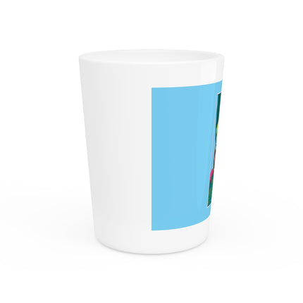 Exquisite Elegance by Umberto Brunelleschi Ceramic Shot Glass