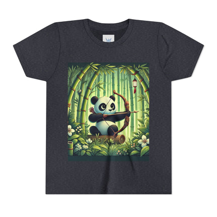 Bamboo Archer Panda Youth Short Sleeve Tee