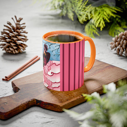 Winter Rose Empress Colorful Mugs (11oz, 15oz)