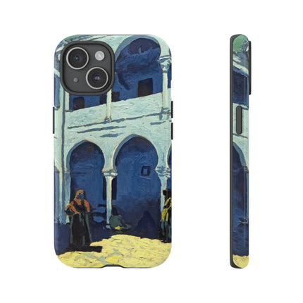 Courtyard of Moroccan Riad by George Gaudion Phone Cases