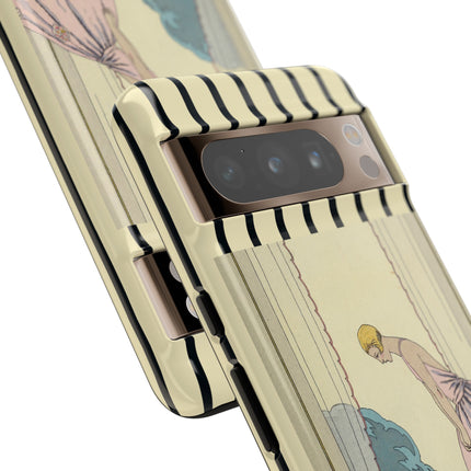 Falbalas et fanfreluches, La Souris by George Barbier Phone Cases