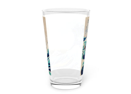 The Great Wave off Kanagawa by Katsushika Hokusai Glass, 16oz