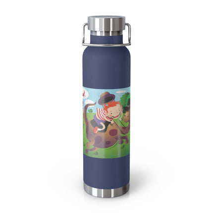 Rip-Roaring Fun Copper Vacuum Insulated Bottle, 22oz