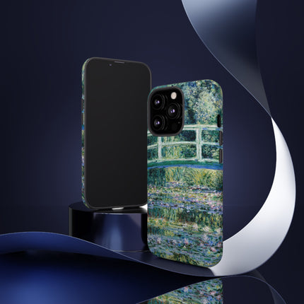 Water Lilies and Japanese Bridge by Claude Monet Phone Cases