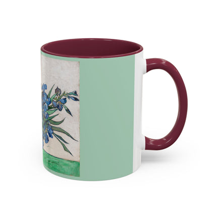 Irises by Vincent Van Gogh Colorful Mugs (11oz, 15oz)