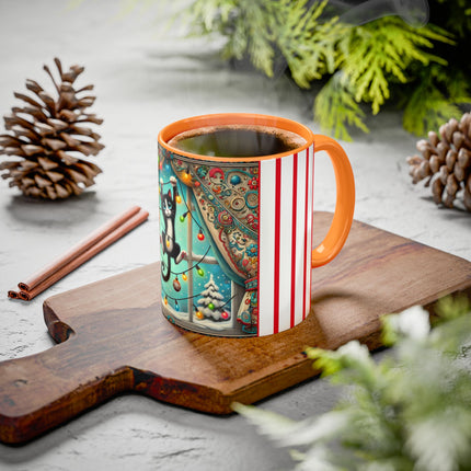 Mischief in Tinselland Colorful Mugs (11oz, 15oz)