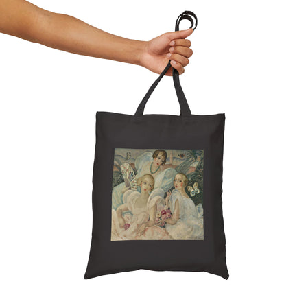 Les Femmes Fatales by Gerda Wegener Cotton Canvas Tote Bag
