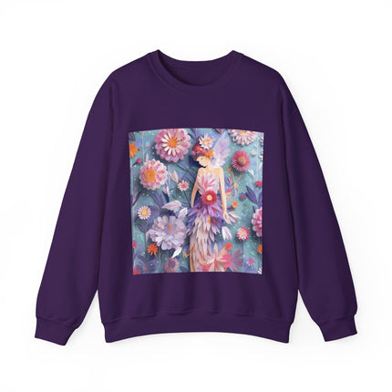 Aster Fairy Unisex Heavy Blend™ Crewneck Sweatshirt