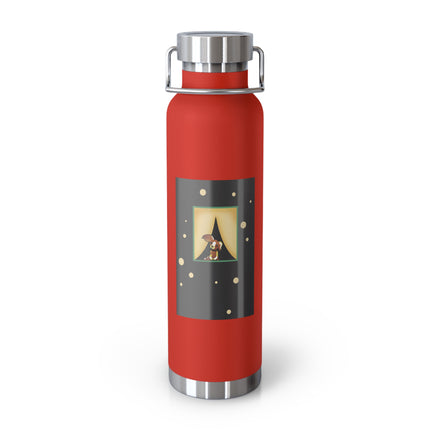 Playful Paws Copper Vacuum Insulated Bottle, 22oz