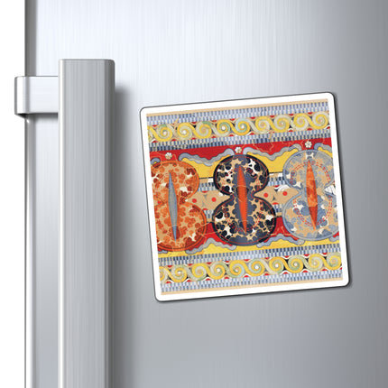 Reproduction of the Shield Frieze by Emile Gilliéron Magnets (3 Sizes)