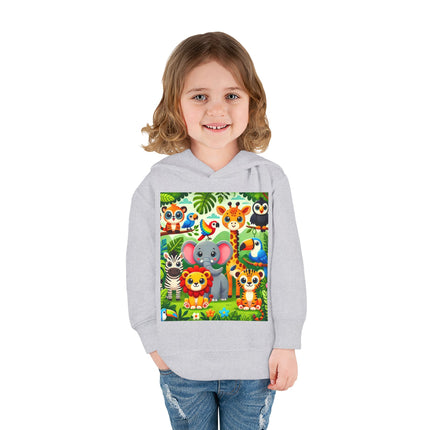 Jungle Friends Parade Toddler Pullover Fleece Hoodie