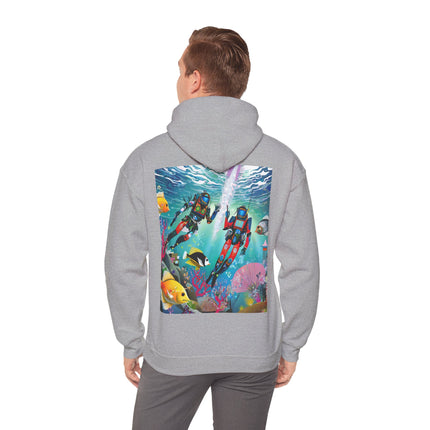 FBI Robot Dive Team – Heavy Blend™ Hooded Sweatshirt
