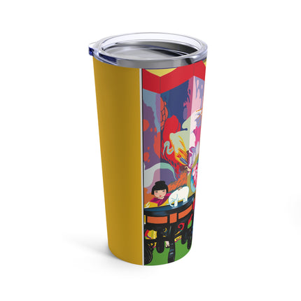 A Timeless Journey by Umberto Brunelleschi Tumbler 20oz