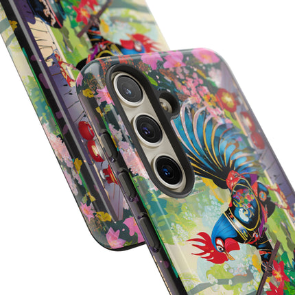 Cyberpunk Rooster Phone Cases