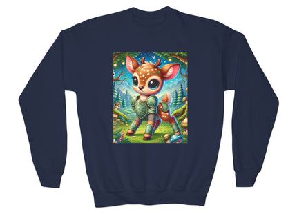 Fawn Defender Youth Crewneck Sweatshirt