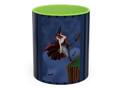 The Enchanted Witch Colorful Mugs, (11oz, 15oz)