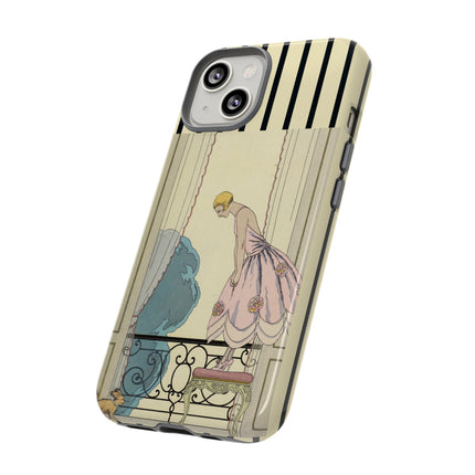 Falbalas et fanfreluches, La Souris by George Barbier Phone Cases