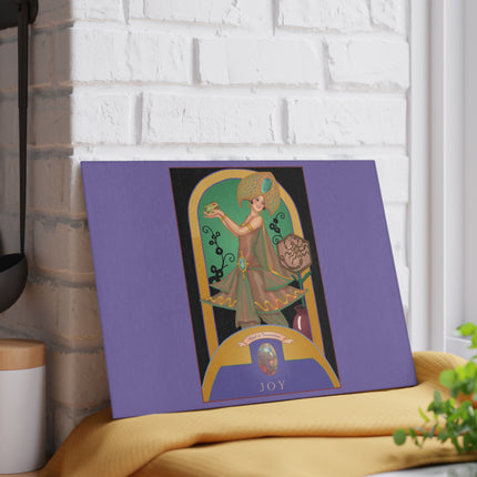October & Opal, Tourmaline Zodiac Glass Cutting Board
