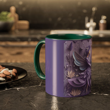 Lavender Fairy Colorful Mugs (11oz, 15oz)