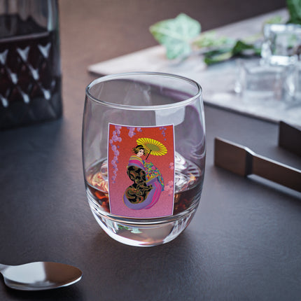 Enchanting Geisha Whiskey Glass
