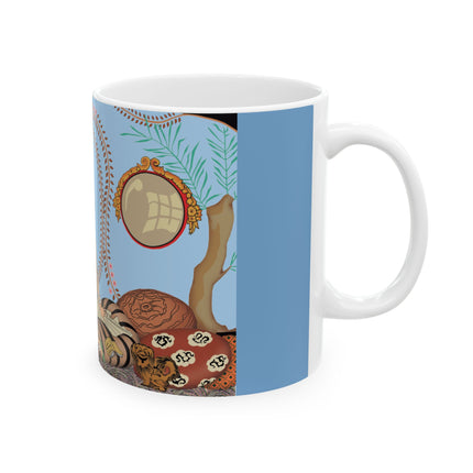 Minuit! ou, L'Appartement à la Mode by George Barbier Ceramic Mug, 11oz