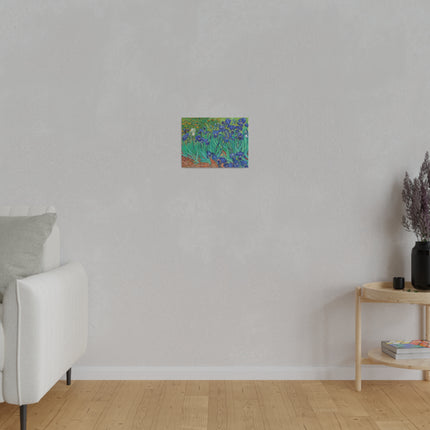 Irises by Vincent Van Gogh Matte Canvas, Stretched, 0.75"