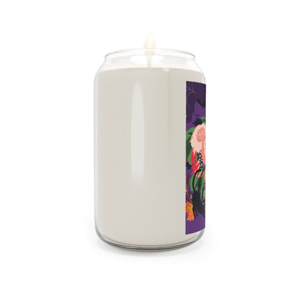 🌹🎃 The Lady Of The Haunted Rose Garden Scented Soy Candle – Romantic Halloween Charm