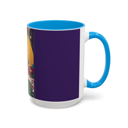 The Jewel Pavilion Colorful Mug (11oz, 15oz) – Royal Elegance, Peacock Beauty & Jewel-Toned Splendor