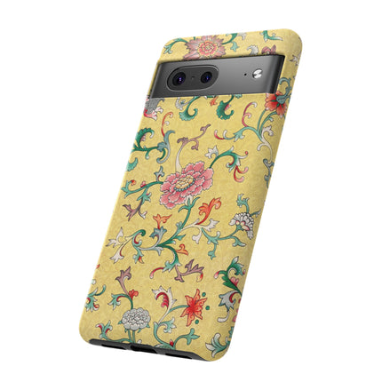 Flower Illustration by Owen Jones Phone Cases