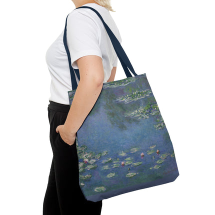 Water Lilies by Claude Monet Tote Bag (AOP)