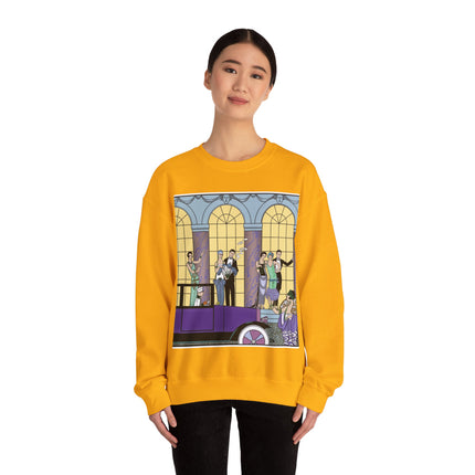 Au Revoir by George Barbier Heavy Blend™ Crewneck Sweatshirt