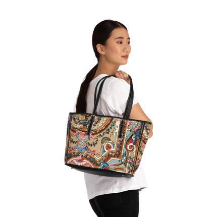 L'Ornement Polychrome by Albert Racine PU Leather Shoulder Bag