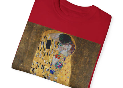 The Kiss by Gustav Klimt Unisex Garment-Dyed T-shirt