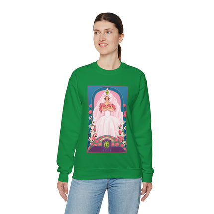 August & Peridot (from the Gem Series) by Sofia Chiostri Unisex Heavy Blend™ Crewneck Sweatshirt