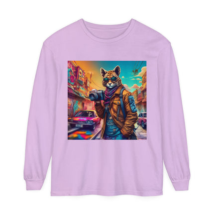 Neon Photographer Long Sleeve T-Shirt