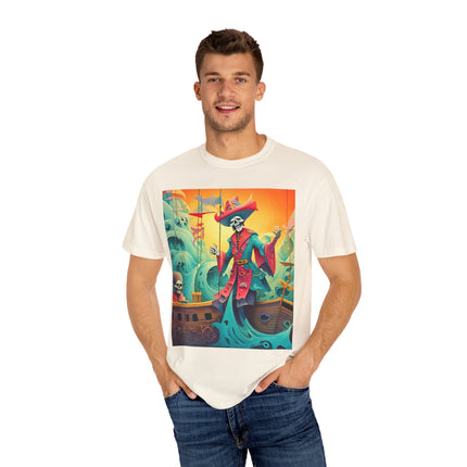 Skeleton Crew of the Misty Seas Unisex Garment-Dyed T-shirt