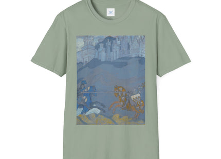 The Duel by Nicholas Roerich Softstyle T-Shirt