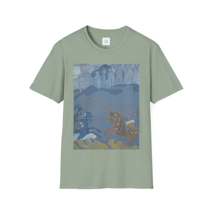 The Duel by Nicholas Roerich Softstyle T-Shirt