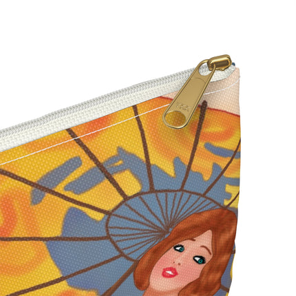 Mermaid with Parasol and Cupid by George Barbier Accessory Pouch