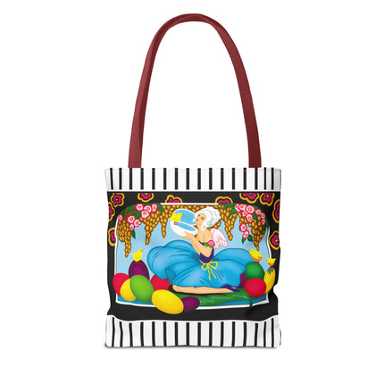 Blooms and Chicks Tote Bag (AOP)
