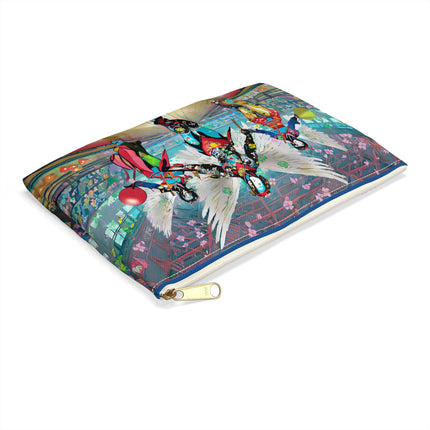 Samurai Robot Angels Pencil Case